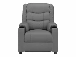 Clearance Sillón de relax | Silla | Sillón reclinable eléctrico de cuero sintético SHL8075 Gris