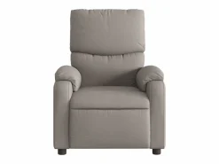 Hot Sillón de relax | Silla | Sillón reclinable de tela gris taupe SHL2860 Topo