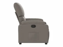Hot Sillón de relax | Silla | Sillón reclinable de tela gris taupe SHL2860 Topo
