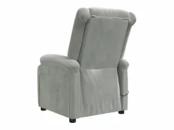Sillón de relax | Silla | Sillón reclinable eléctrico de terciopelo claro SHL3688 Sillón Relax