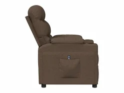 Sale Sillón de relax | Silla | Sillón reclinable eléctrico de tela marrón SHL7623 Sillón Relax