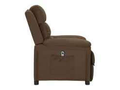 Sale Sillón de relax | Silla | Sillón reclinable eléctrico de tela marrón SHL4379 Marru00f3n