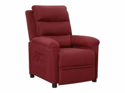 Online Sillón de relax | Silla | Sillón reclinable de tela tinto SHL6288 Sillón Relax