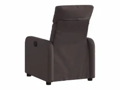 Online Sillón de relax | Silla | Sillón reclinable de tela marrón oscuro SHL6057 Marru00f3n