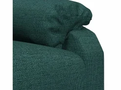 Sillón de relax | Silla | Sillón reclinable eléctrico tela verde oscuro SHL5705