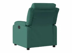 New Sillón de relax | Silla | Sillón reclinable de tela verde oscuro SHL4912 Sillón Relax