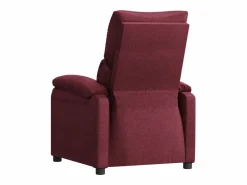 Discount Sillón de relax | Silla | Sillón reclinable de tela tinto SHL3570 Rojo
