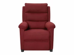 Discount Sillón de relax | Silla | Sillón reclinable eléctrico tela tinto SHL3394 Rojo