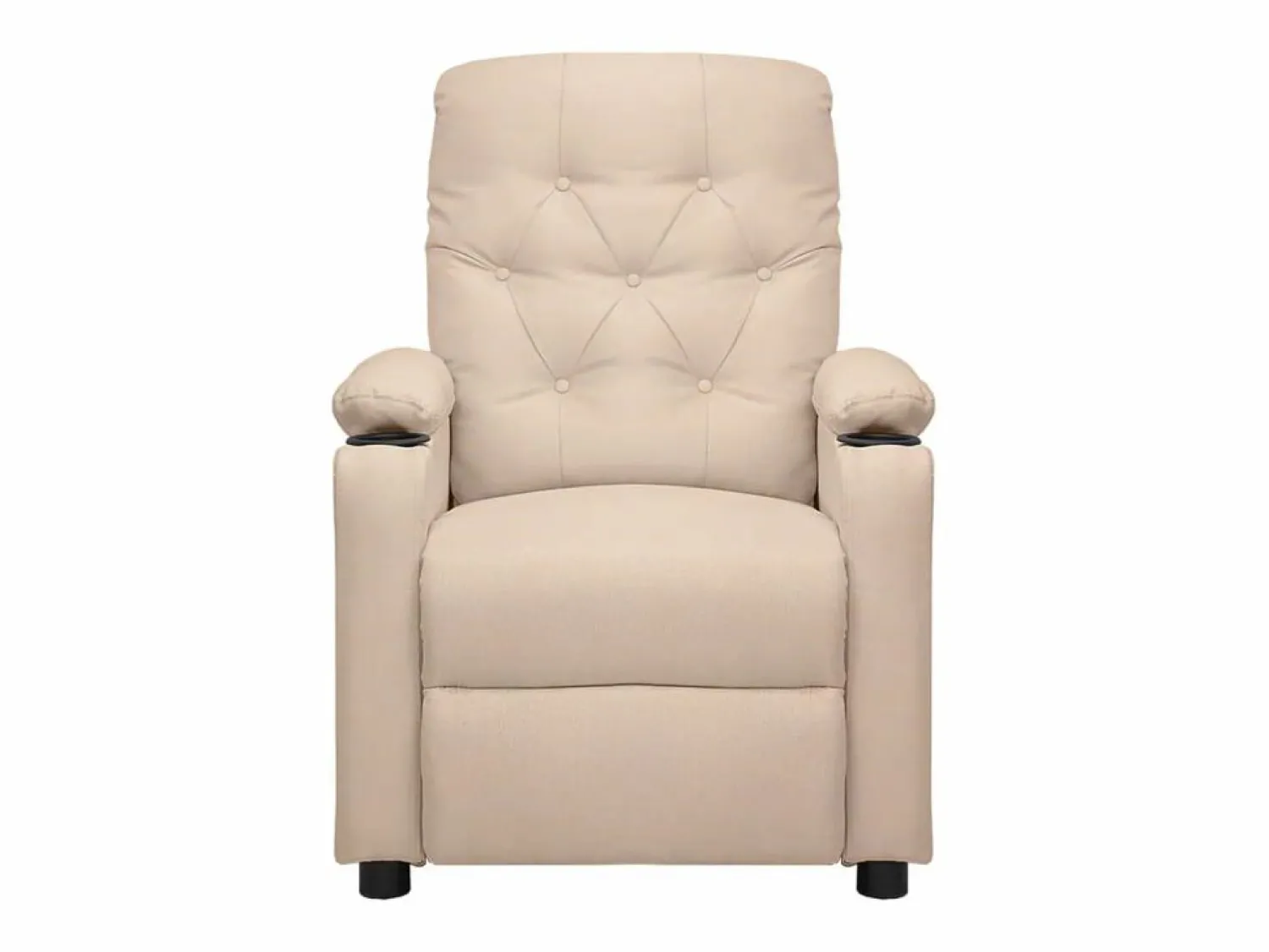 Discount Sillón de relax | Silla | Sillón reclinable eléctrico de tela SHL7365 Crema