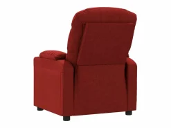 Sillón de relax | Silla | Sillón reclinable de tela tinto SHL8519