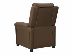 Sillón de relax | Silla | Sillón reclinable de tela marrón SHL6318