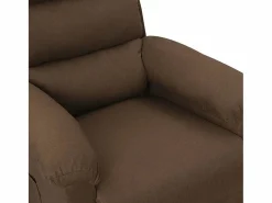 Sillón de relax | Silla | Sillón reclinable de tela marrón SHL6318