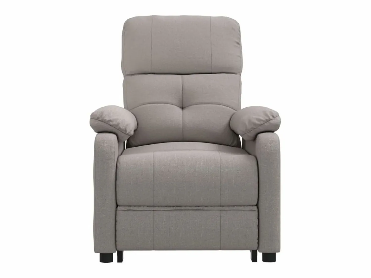 Hot Sillón de relax | Silla | Sillón reclinable eléctrico tela gris taupé SHL2578 Topo