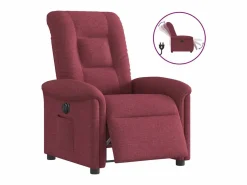Best Sillón de relax | Silla | Sillón reclinable eléctrico tela tinto SHL9106 Sillón Relax