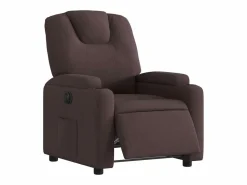 Sillón de relax | Silla | Sillón reclinable eléctrico tela marrón oscuro SHL6882