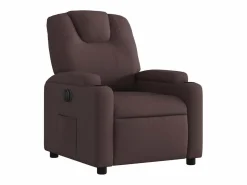 Sillón de relax | Silla | Sillón reclinable eléctrico tela marrón oscuro SHL6882