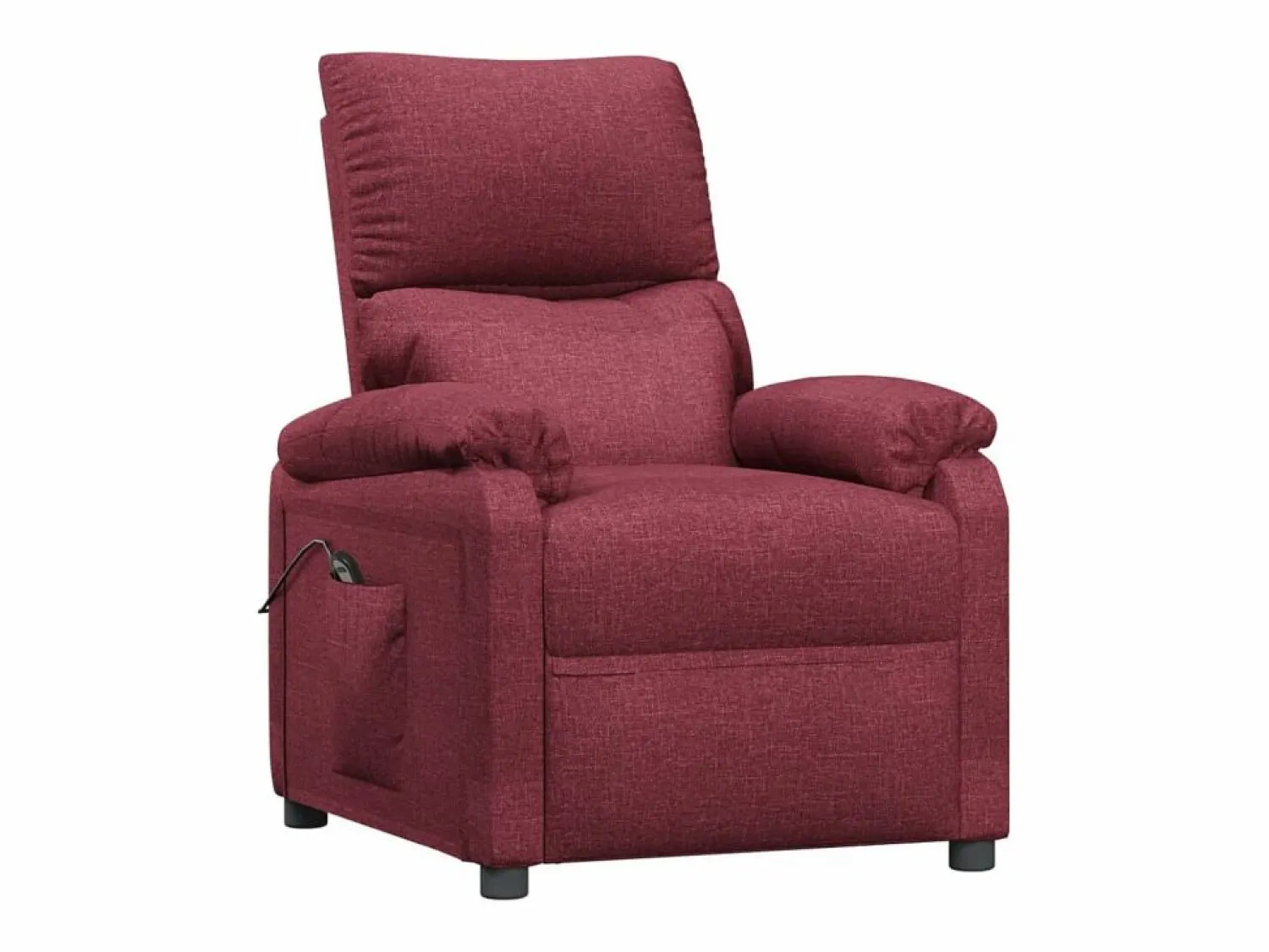 Sillón de relax | Silla | Sillón reclinable eléctrico tela tinto SHL3594