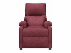 Sillón de relax | Silla | Sillón reclinable eléctrico tela tinto SHL3594