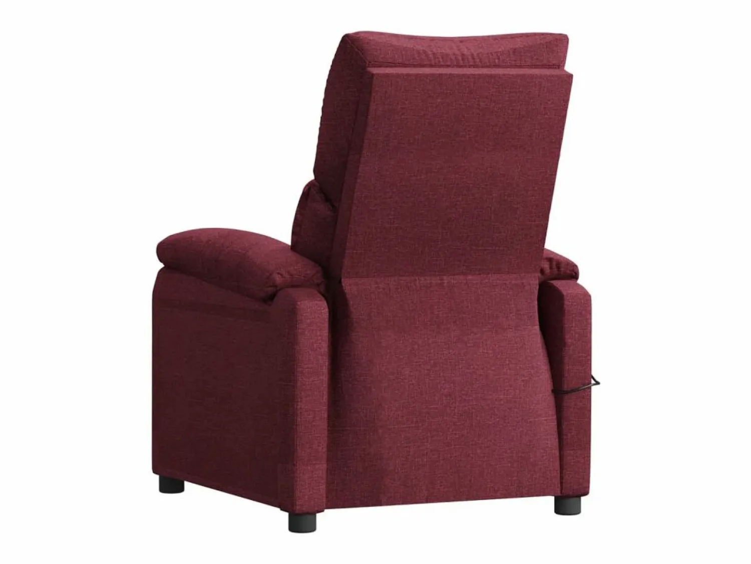 Sillón de relax | Silla | Sillón reclinable eléctrico tela tinto SHL3594