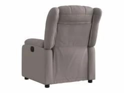 Best Sillón de relax | Silla | Sillón reclinable de tela gris taupe SHL8517 Sillón Relax