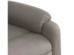 Best Sillón de relax | Silla | Sillón reclinable de tela gris taupe SHL8517 Sillón Relax
