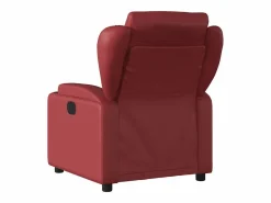 Hot Sillón de relax | Silla | Sillón reclinable eléctrico de cuero sintético tinto SHL2159 Sillón Relax
