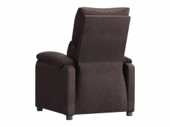 Clearance Sillón de relax | Silla | Sillón reclinable de tela marrón oscuro SHL7688 Marru00f3n