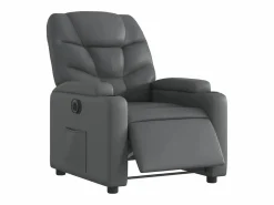 Sillón de relax | Silla | Sillón reclinable eléctrico de cuero sintético SHL2483 Gris