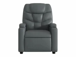 Sillón de relax | Silla | Sillón reclinable eléctrico de cuero sintético SHL2483 Gris