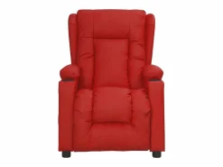 Outlet Sillón de relax | Silla | Sillón reclinable eléctrico de cuero sintético tinto SHL6335 Sillón Relax