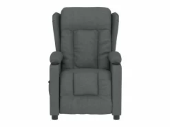 Sillón de relax | Silla | Sillón reclinable eléctrico de tela gris oscuro SHL8457