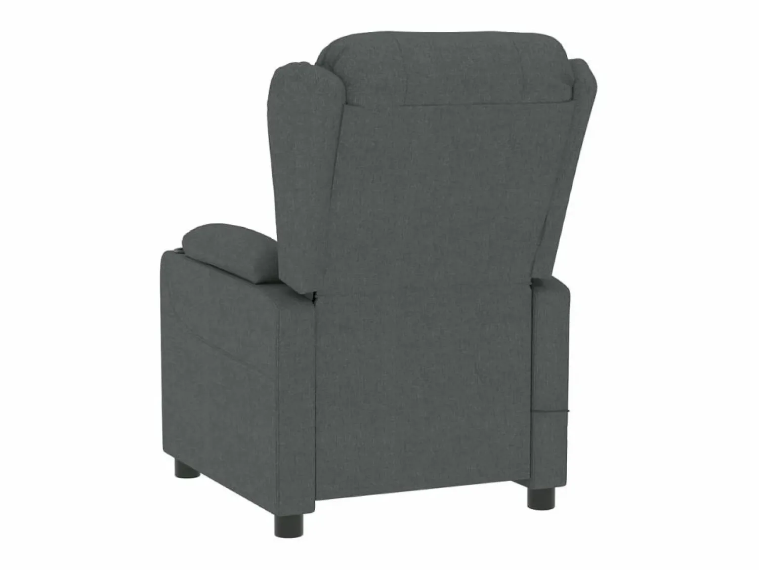 Sillón de relax | Silla | Sillón reclinable eléctrico de tela gris oscuro SHL8457