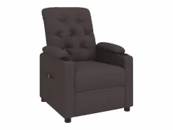 Clearance Sillón de relax | Silla | Sillón reclinable eléctrico tela marrón oscuro SHL5959 Sillón Relax