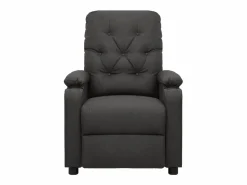 Sillón de relax | Silla | Sillón reclinable eléctrico de tela gris oscuro SHL5930