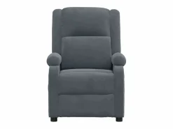 Sillón de relax | Silla | Sillón reclinable de terciopelo gris oscuro SHL8573