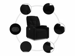 Sillón de relax | Silla | Sillón reclinable de tela SHL4225