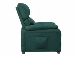 Sale Sillón de relax | Silla | Sillón reclinable de tela verde oscuro SHL3273 Verde pino