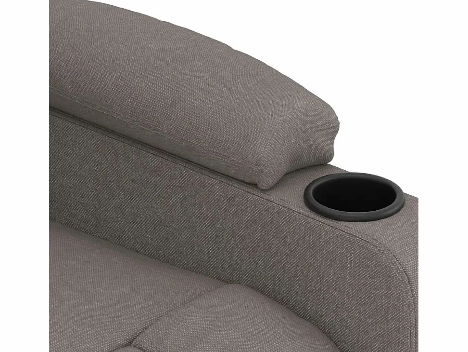 Sillón de relax | Silla | Sillón reclinable eléctrico tela gris taupé SHL4584