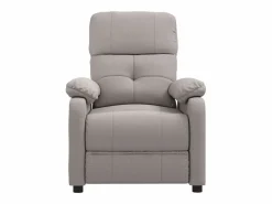 Sillón de relax | Silla | Sillón reclinable de tela gris taupe SHL8503 Sillón Relax