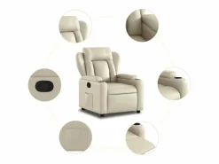 Sale Sillón de relax | Sillón reclinable de cuero sintético SHL7022 Sillón Relax