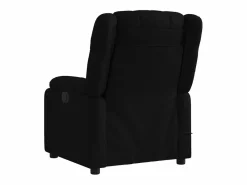 Hot Sillón de relax | Sillón reclinable de masaje eléctrico tela SHL5780 Negro