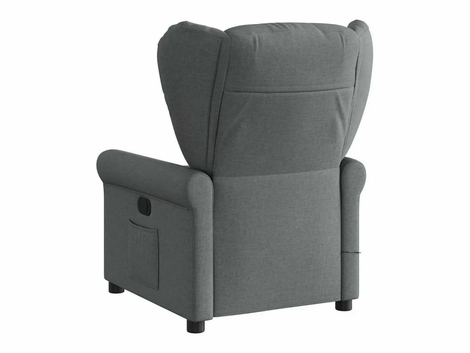 Sale Sillón de relax | Sillón reclinable de masaje de tela gris oscuro SHL9390 Sillón De Masaje