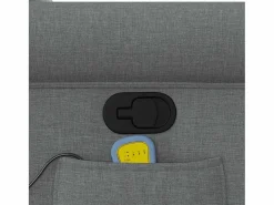 Sale Sillón de relax | Sillón reclinable de masaje de tela gris oscuro SHL9390 Sillón De Masaje