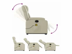 Best Sillón de relax | Sillón reclinable de masaje de pie cuero artificial color SHL4204 Sillón De Masaje