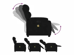 Clearance Sillón de relax | Sillón reclinable de masaje eléctrico terciopelo SHL8096 Sillón De Masaje