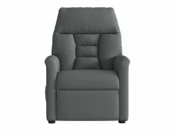 Outlet Sillón de relax | Sillón reclinable de masaje de tela gris oscuro SHL8722 Sillón De Masaje
