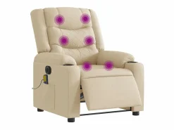 Sillón de relax | Sillón reclinable de masaje eléctrico tela color SHL9104