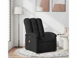 Online Sillón de relax | Sillón reclinable de masaje de tela SHL7064 Negro