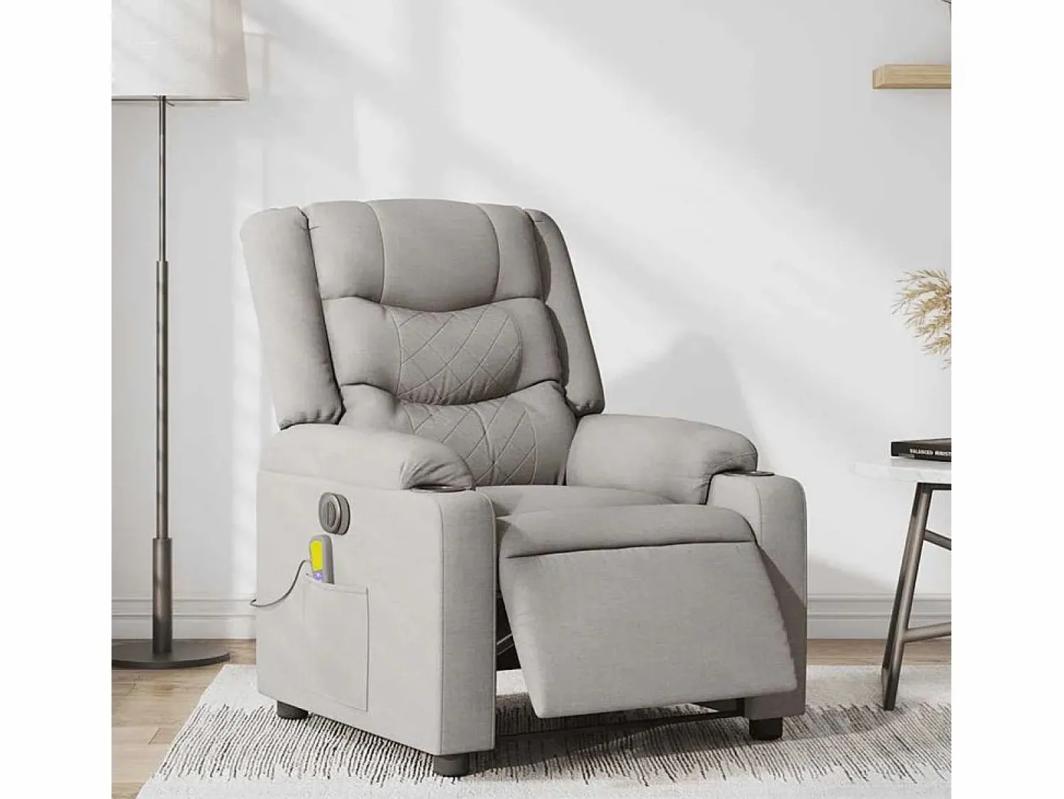 Outlet Sillón de relax | Sillón reclinable de masaje eléctrico tela nube SHL7510 Sillón De Masaje