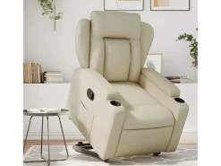 Hot Sillón de relax | Sillón reclinable elevable cuero artificial color SHL4404 Sillón Relax
